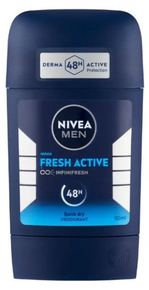 Nivea - Active Fresh Deodorant - Deodorant for men 50ml