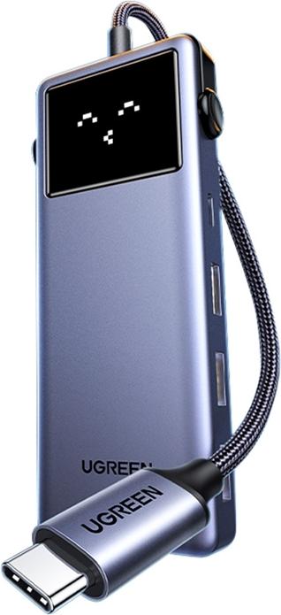 Rozbočovač Usb-C Ugreen Cm888 Uno, 7W1, Usb-C 3.2 Gen1, Pd 85W, Hdmi, Usb 3.0