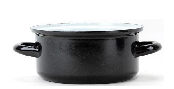 Emaille-Kochtopf STANDARD 16 cm, 1,4 l - Belis 55125