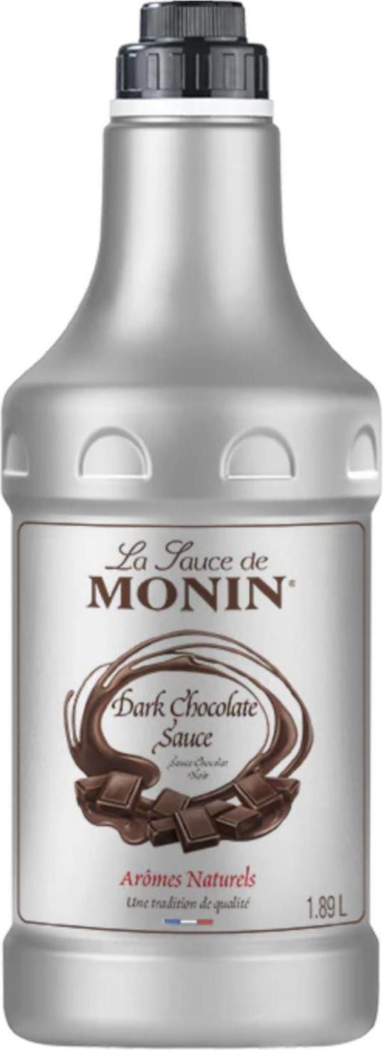MONIN® La Sauce de Dunkle Schokolade Dessertsauce, 1,89 l