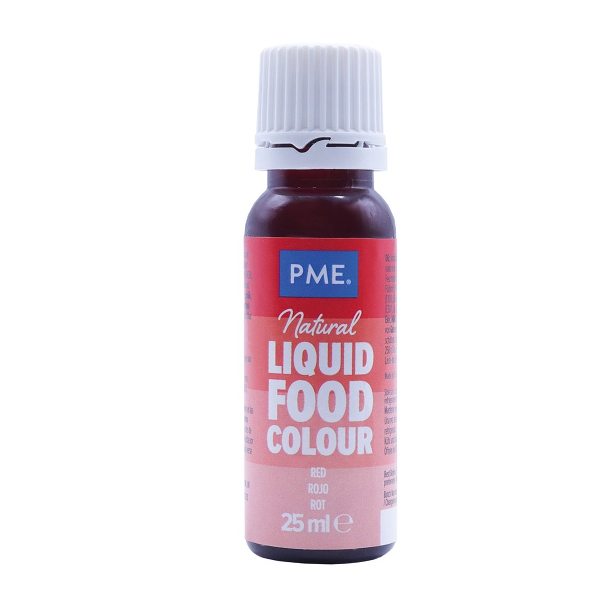PME Natürliche Lebensmittelfarbe rot 25 ml 58641