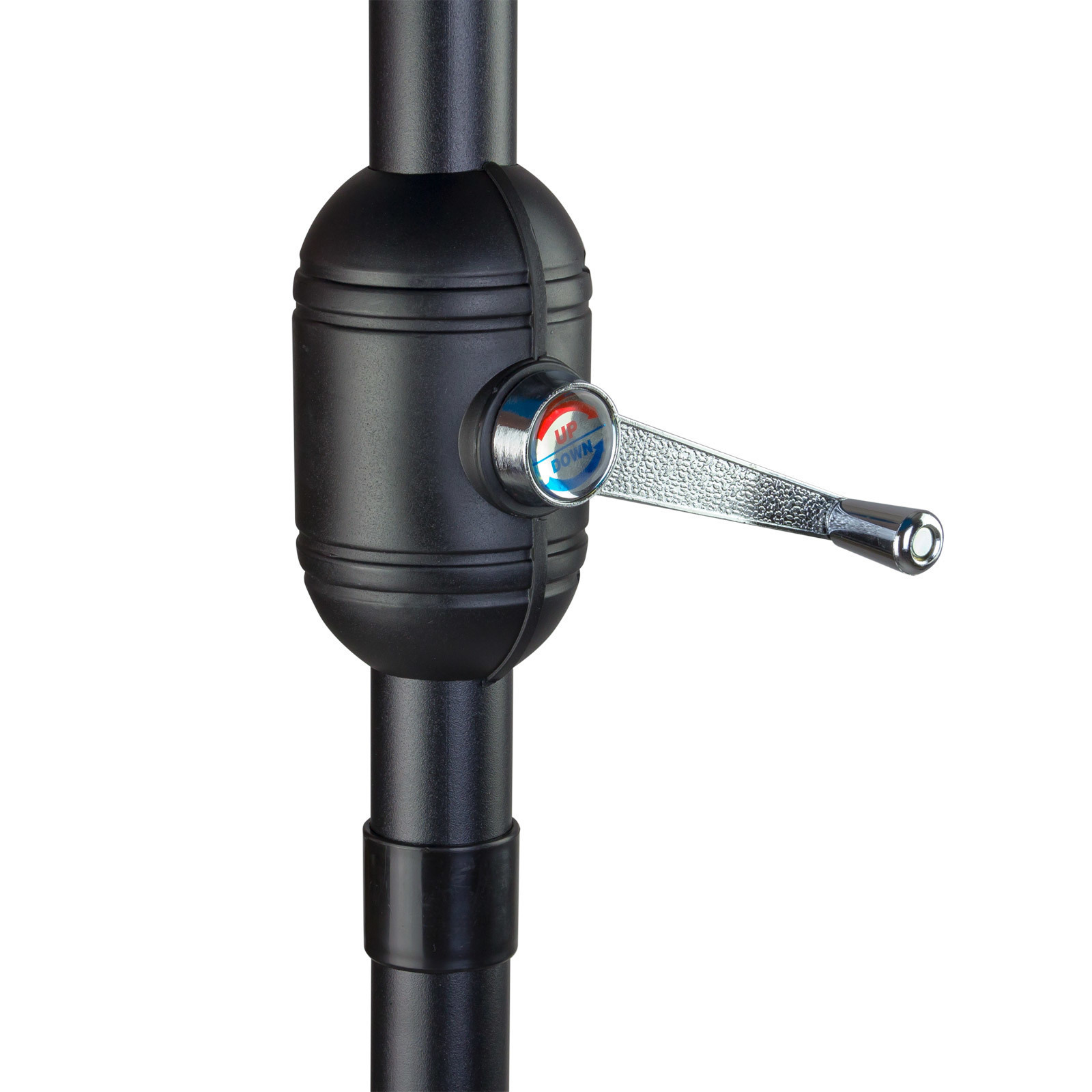 DEMA Halbkreisförmiger Sonnenschirm 300 cm La Spezia, gelb 43286