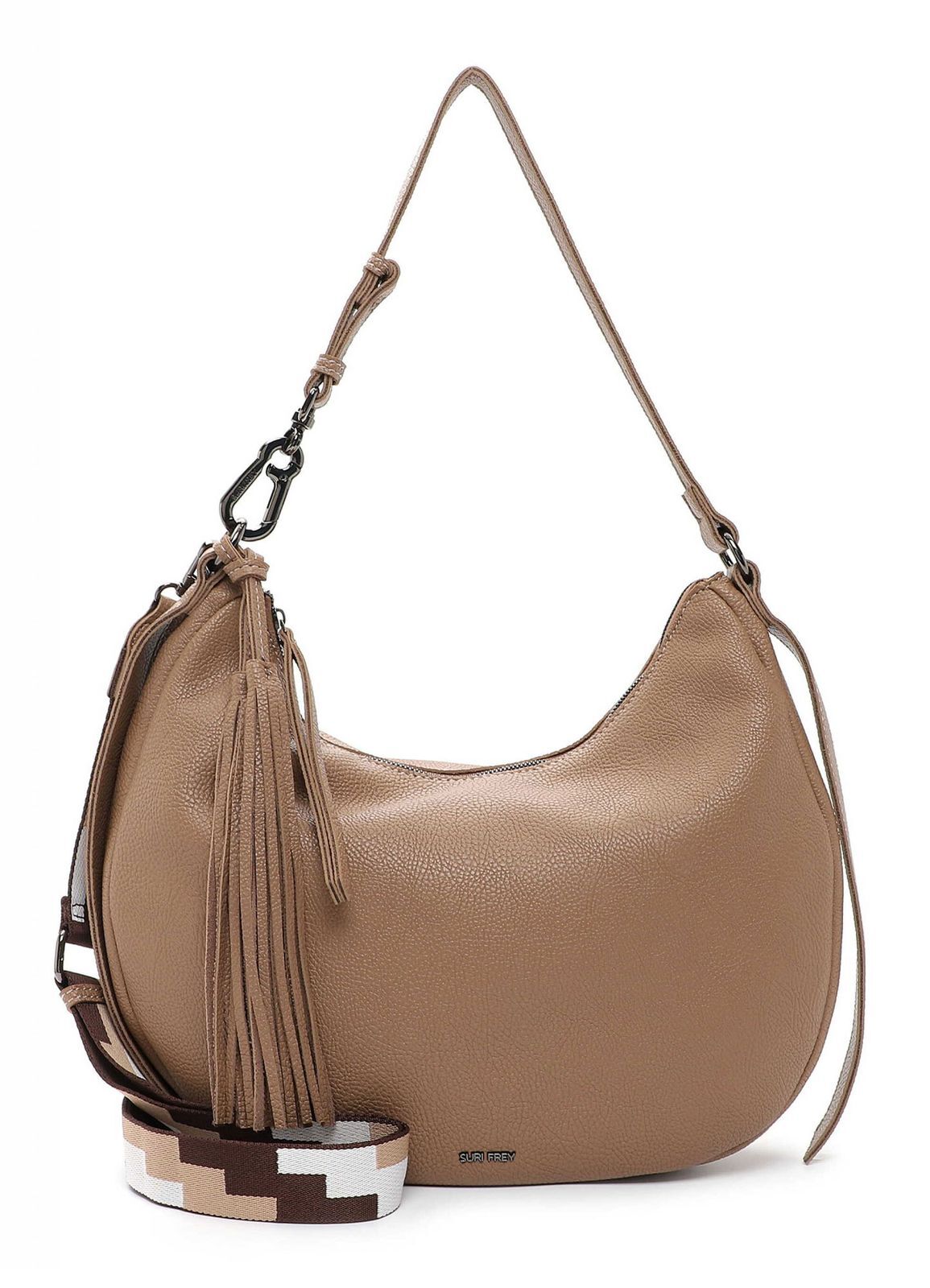 SURI FREY Umhängetasche Kiky Crossover Darktaupe 14133_950-darktaupe_-