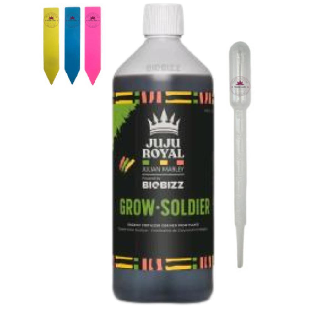 BIOBIZZ WORLDWIDE, S.L. Juju Royal Grow Soldier 1 L – Flüssiger Pflanzenzusatz für die Wachstumsphase