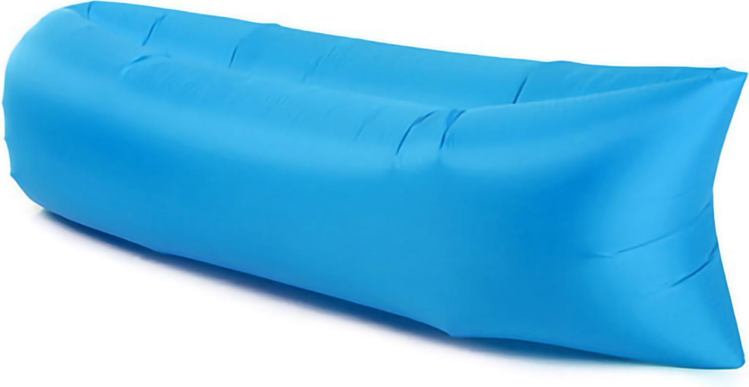 Gistuch Aufblasbares Sofa, faltbar, wasserdicht, verhindert Auslaufen, Liege, Couch für Reisen, Camping, Blau