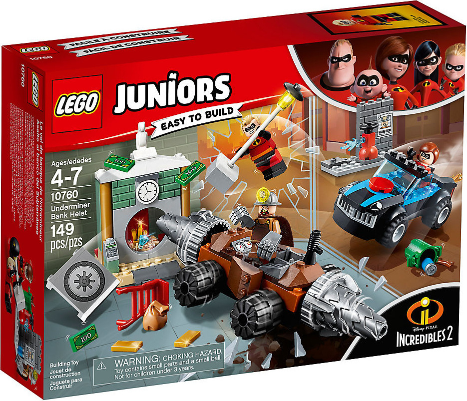 LEGO® Juniors Banküberfall des Tunnelgräbers 10760