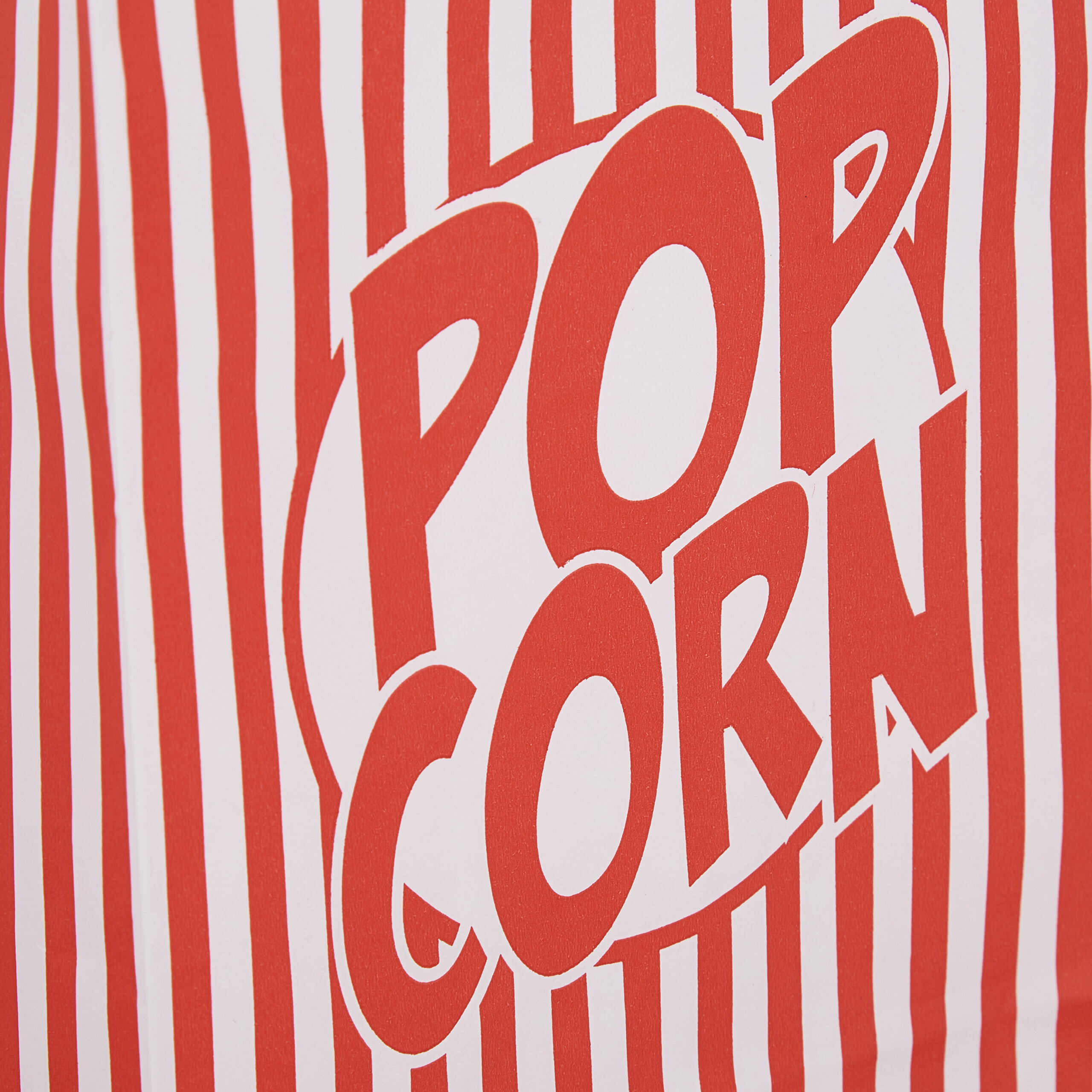 Sacchetti Per Popcorn In Carta - 100 Pezzi, 21 X 9 Cm, Strisce Rosse E