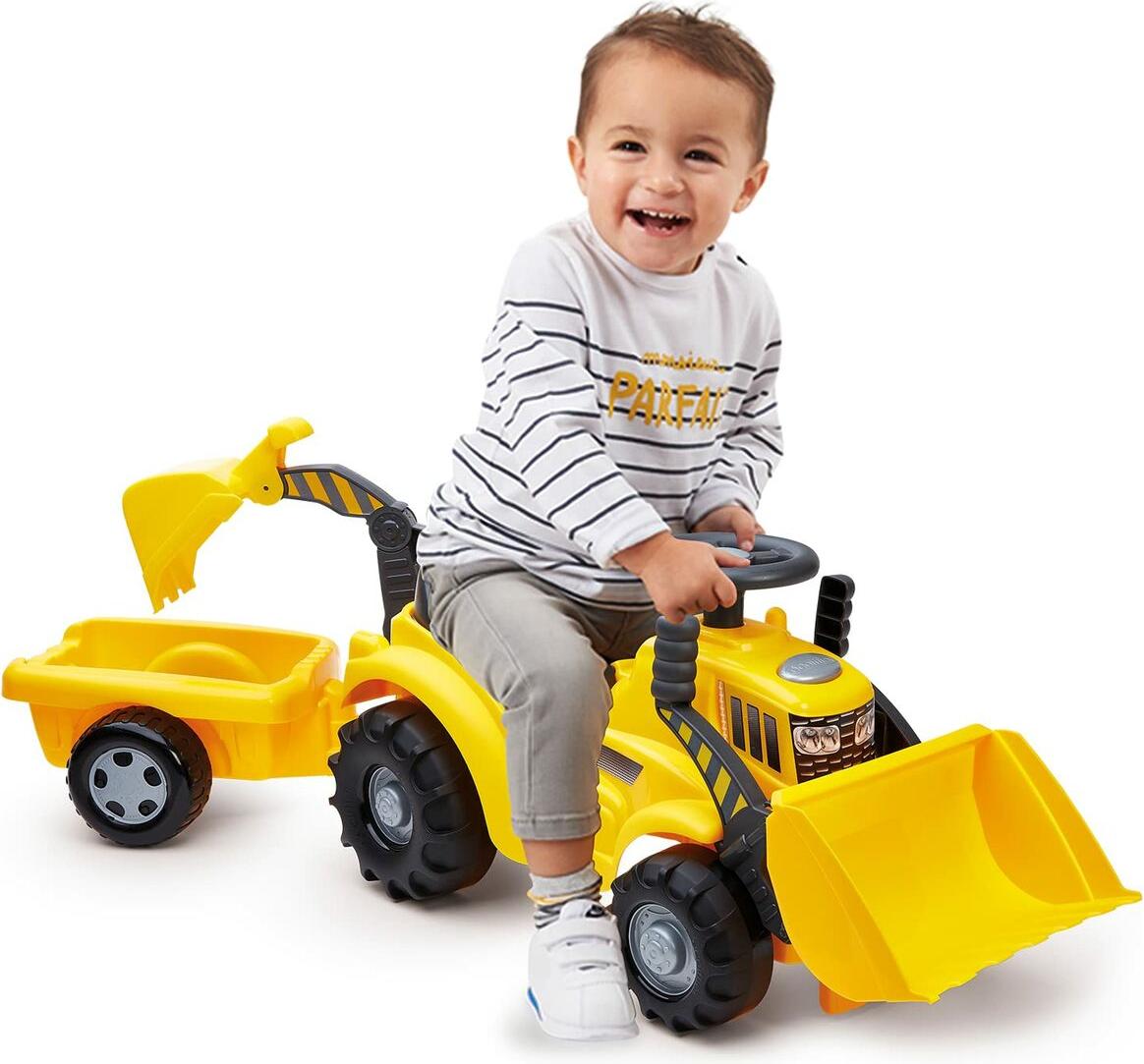 Rutschauto Ecoiffier Carrier Gelb Traktor S7191020