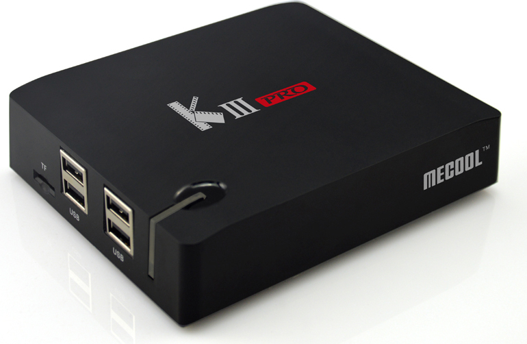 DVB-Hybrid-Fernsehbox MECOOL KIII PRO - Stecker AU