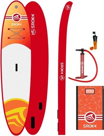 SUP doska Malibu 10,6 ft. Orange SU18-Mal-106-Or Orange 320 x 82 x 15 cm
