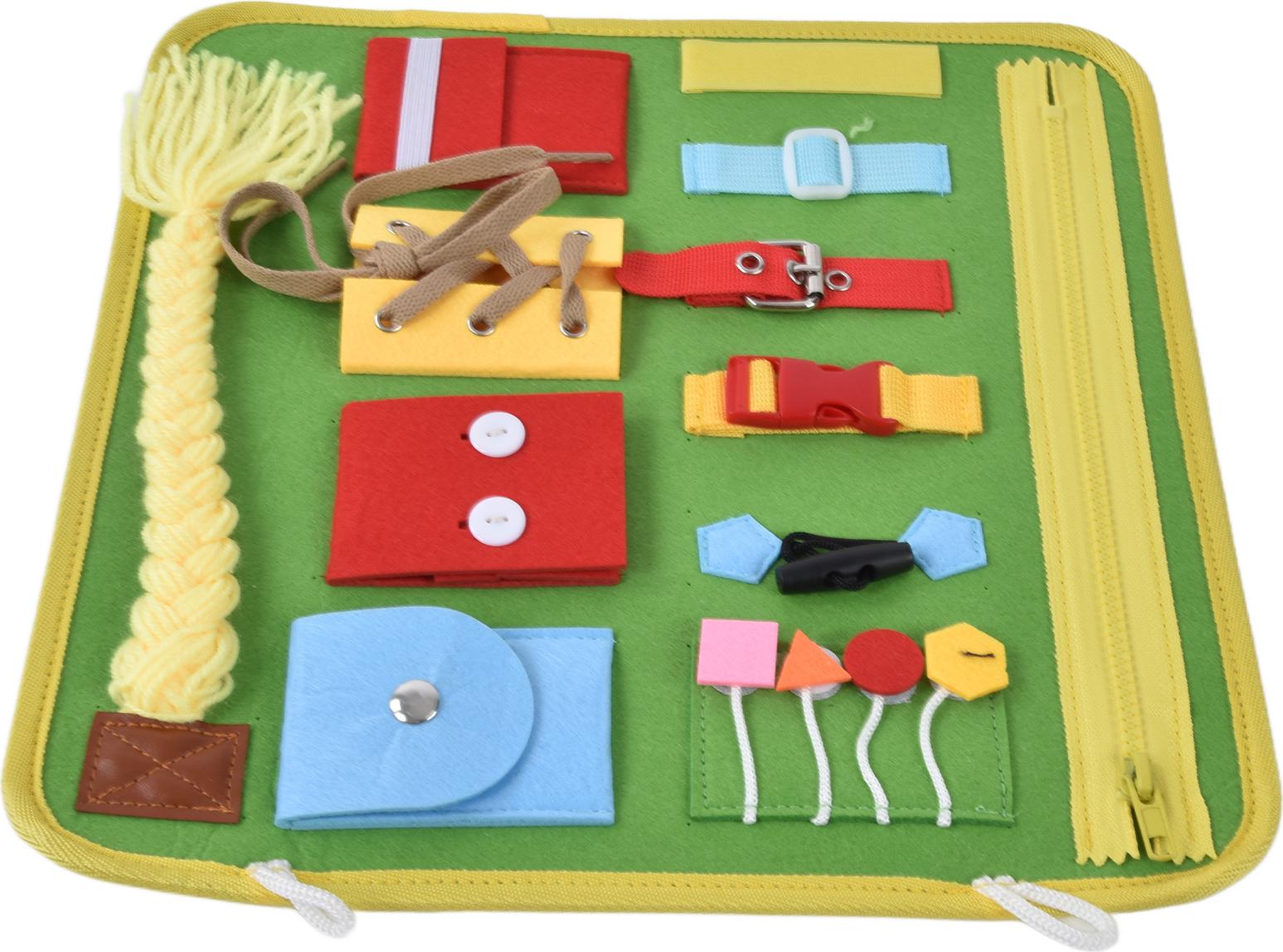 Cocosity Educational Sensory Board Baby Activity Board Intelligenz Entwicklung Spielzeug für ToddlerB