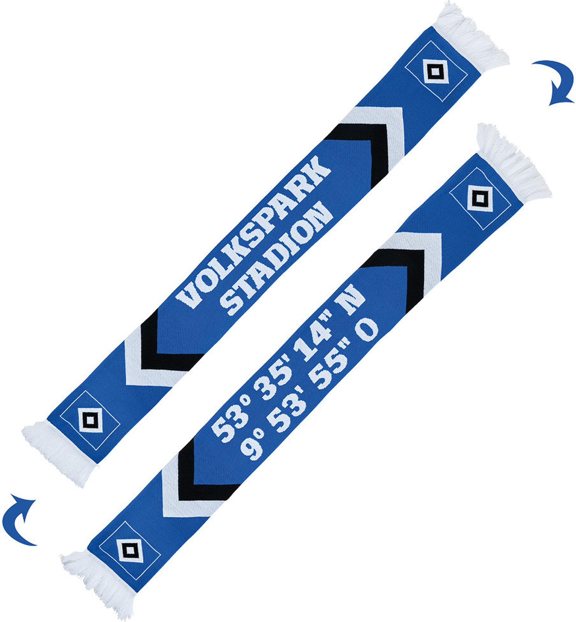 Hamburger SV HSV Schal "Koordinaten" 30601