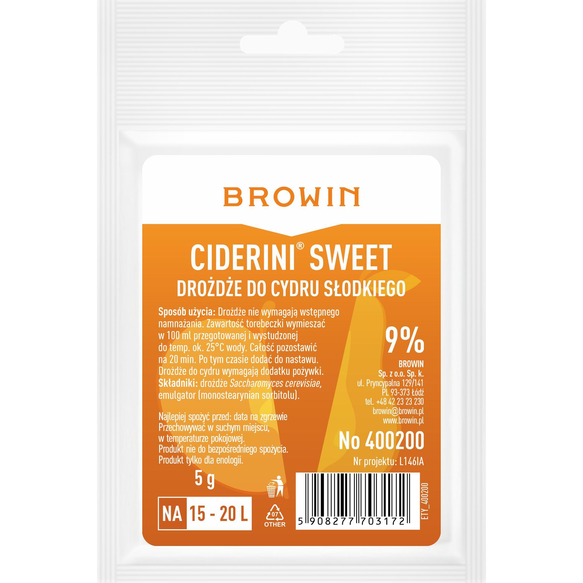 Browin Hefe Für Apfelwein - 5 G
