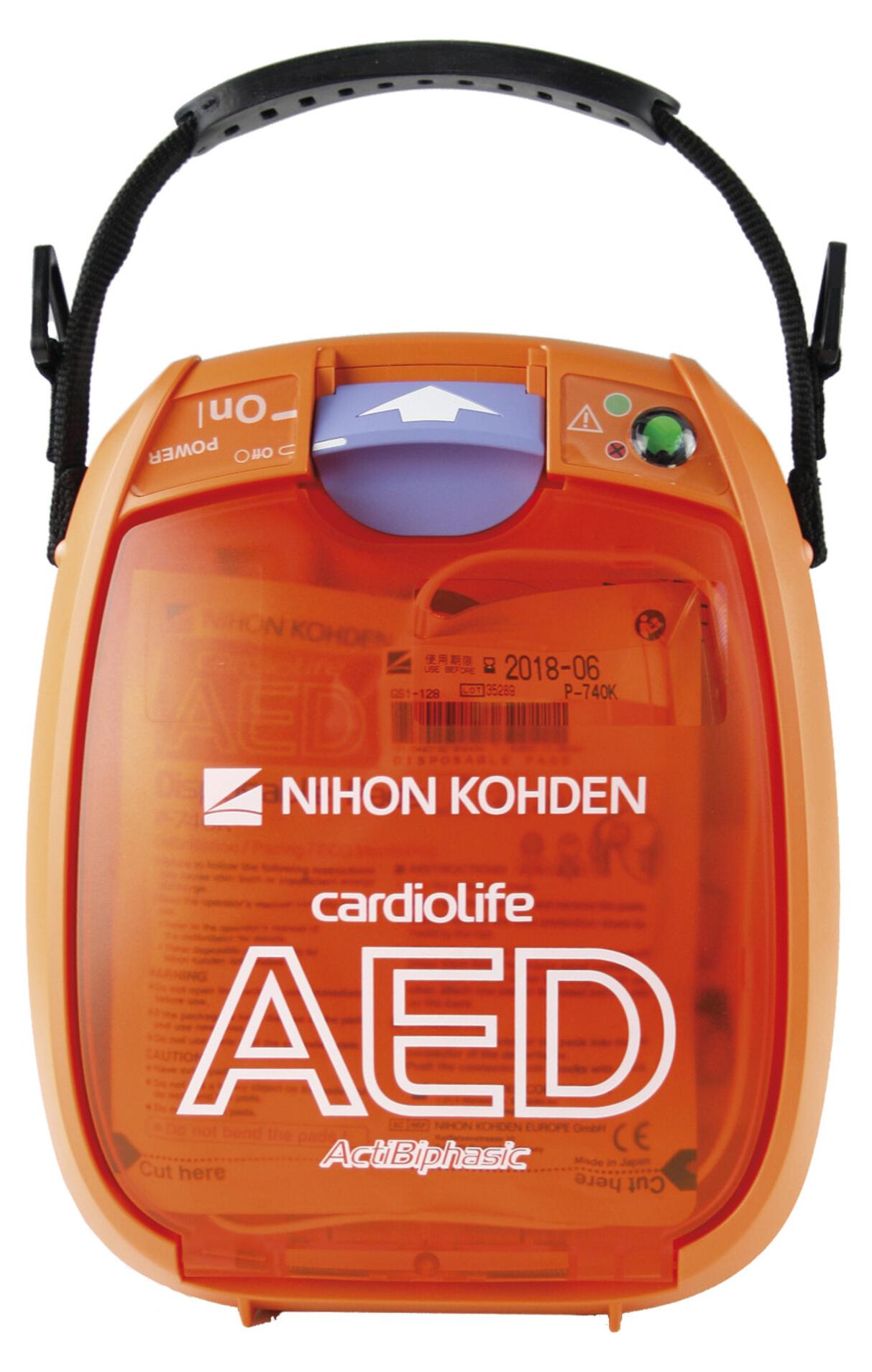 Gramm Medical AED 3100 Defibrillator Nihon Kohden 700.001.20000