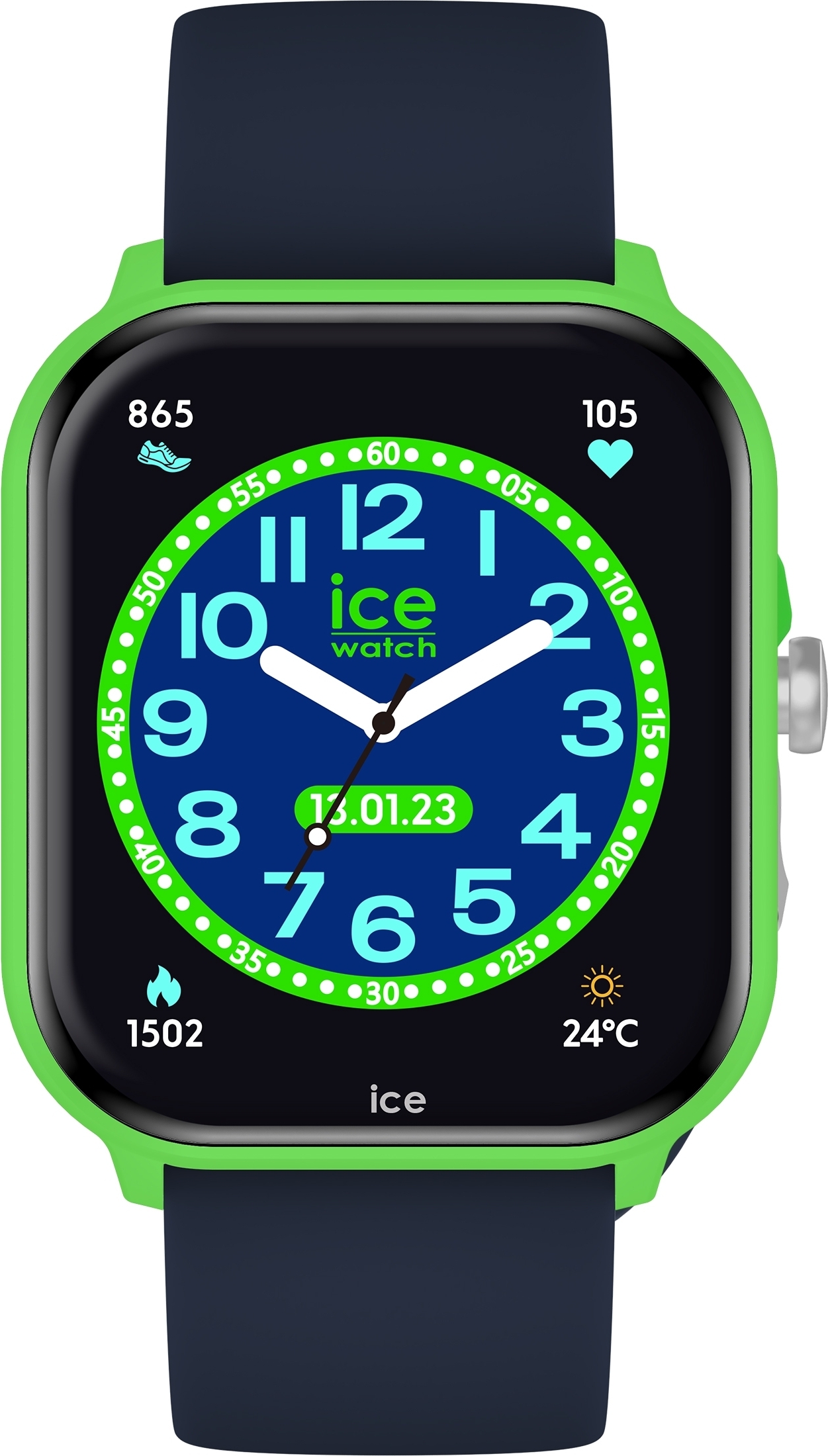 Ice-Watch 022790 Detské inteligentné hodinky ICE Smart Two Green/Blue