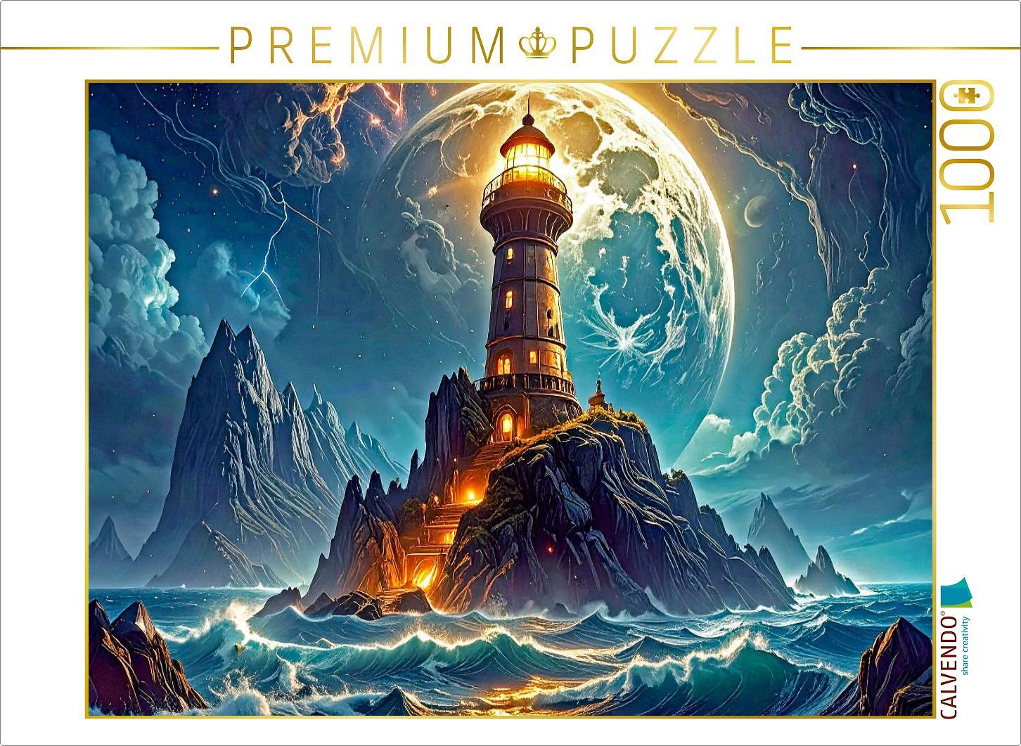 CALVENDO Puzzle Das Lebenslicht auf Xylos Prime | 1000 Teile Lege-Größe 64x48cm Foto-Puzzle für glückliche Stunden