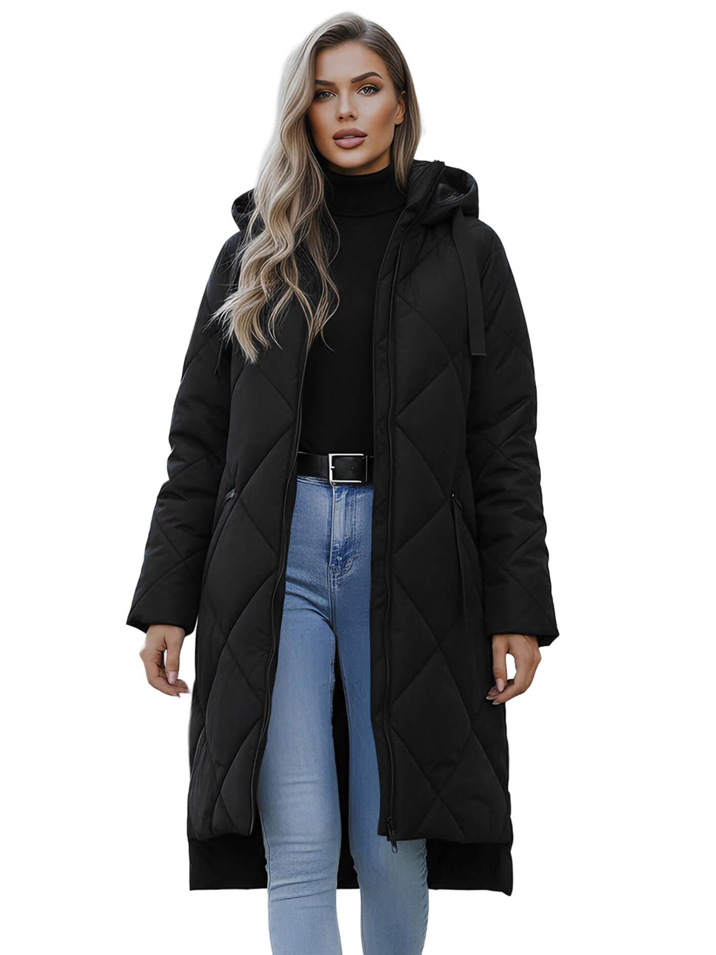 Damen Jacke Schwarz OZONEE JS/5M3168/392Z S