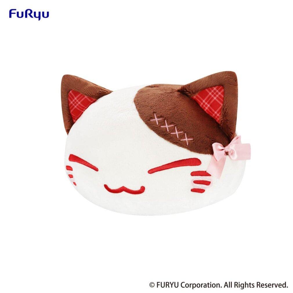 FuRyu Nemuneko Cat Sweet Big Plush Plüschfigur Brown 35 cm FRYU50781