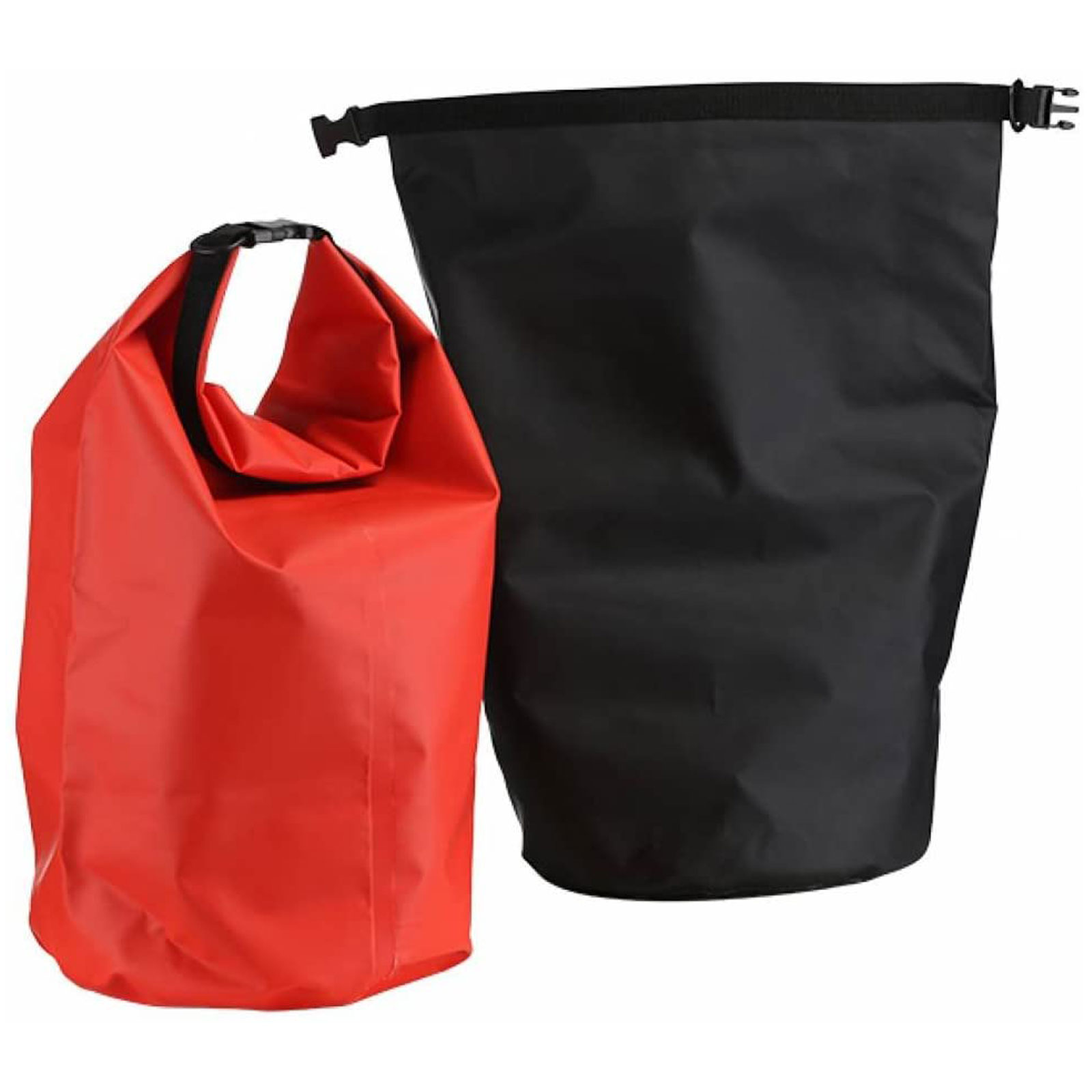 Trockentasche 40 Liter schützt Ihre Wertgegenstände gegen Wasser rot 