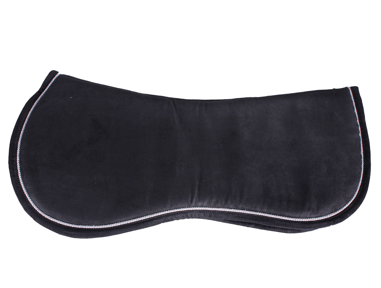 QHP Sattelunterlage Memory Foam, Farbe:Schwarz, Größe:Pony 3108 ZW 3