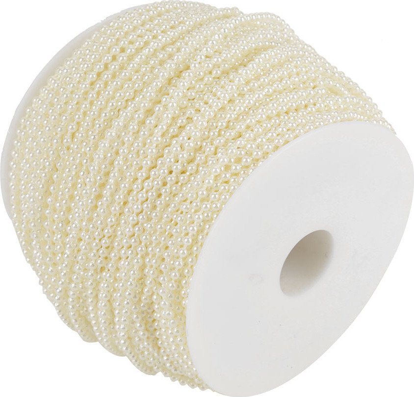 Cocosity Perlendrahtperlen, Perlengirlande, Perlengirlande, Perlenschnur, Perlenkette, Perlenrolle