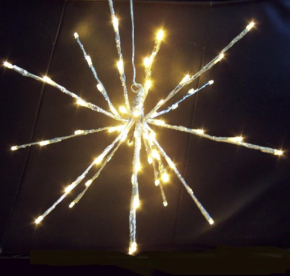 Nipach LED Meteorstern 64er warmweiß 30cm innen-außen BA11280