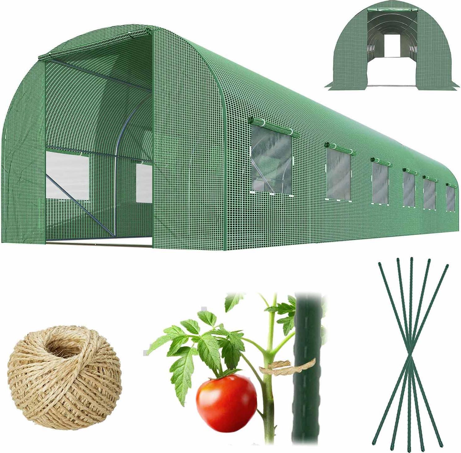 B2X Gartentunnel 3 x 6 m (18 m2) Plonos