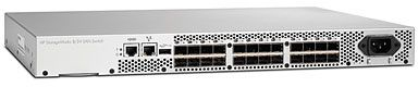 HP 8/24 Base (16) Full Fabric Ports Enabled SAN Switch AM868B