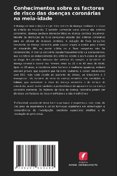 Edicoes Nosso Conhecimento Kenntnisse über die Risikofaktoren für Herzkrankheiten im mittleren Lebensalter