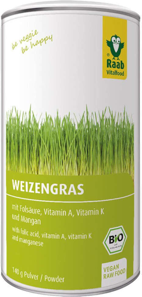 raab vitalfood Weizengras Pulver 140g