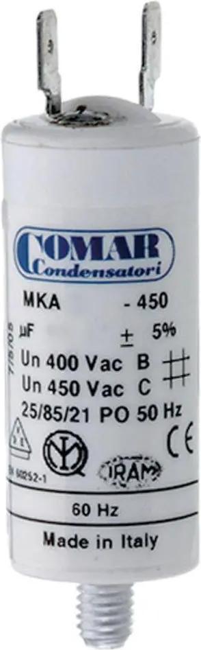Comar 1.5mf/5 Motorkondensator 6x2.5 Cm Weiß Weiß One Size 63011