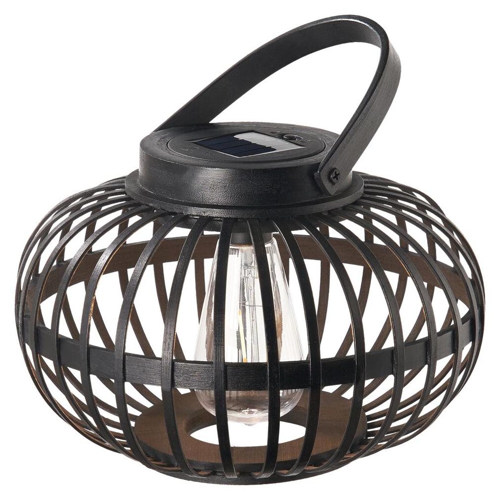 Pauleen Solarlaterne Sunshine Bliss IP44 2700K 7lm Schwarz 48342