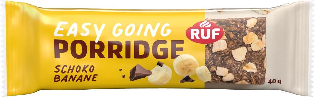RUF Porridge Riegel Schoko Banane