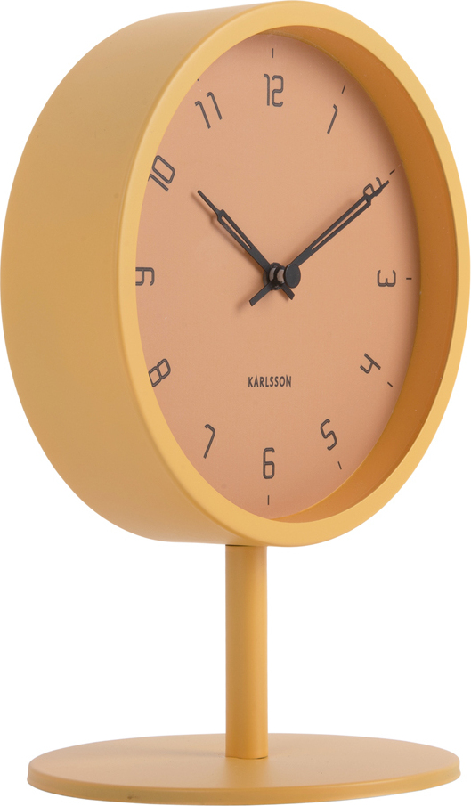 Karlsson Orologio da tavolo Globe verde muschio, Des.Armando Breeveld
