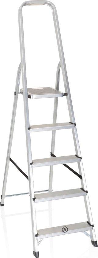 OEM Professionelle 5-Treppen-Hausleiter - Keuchentreppe - Treppenleiter - Professionelle Leiter - Stufenleiter 2026