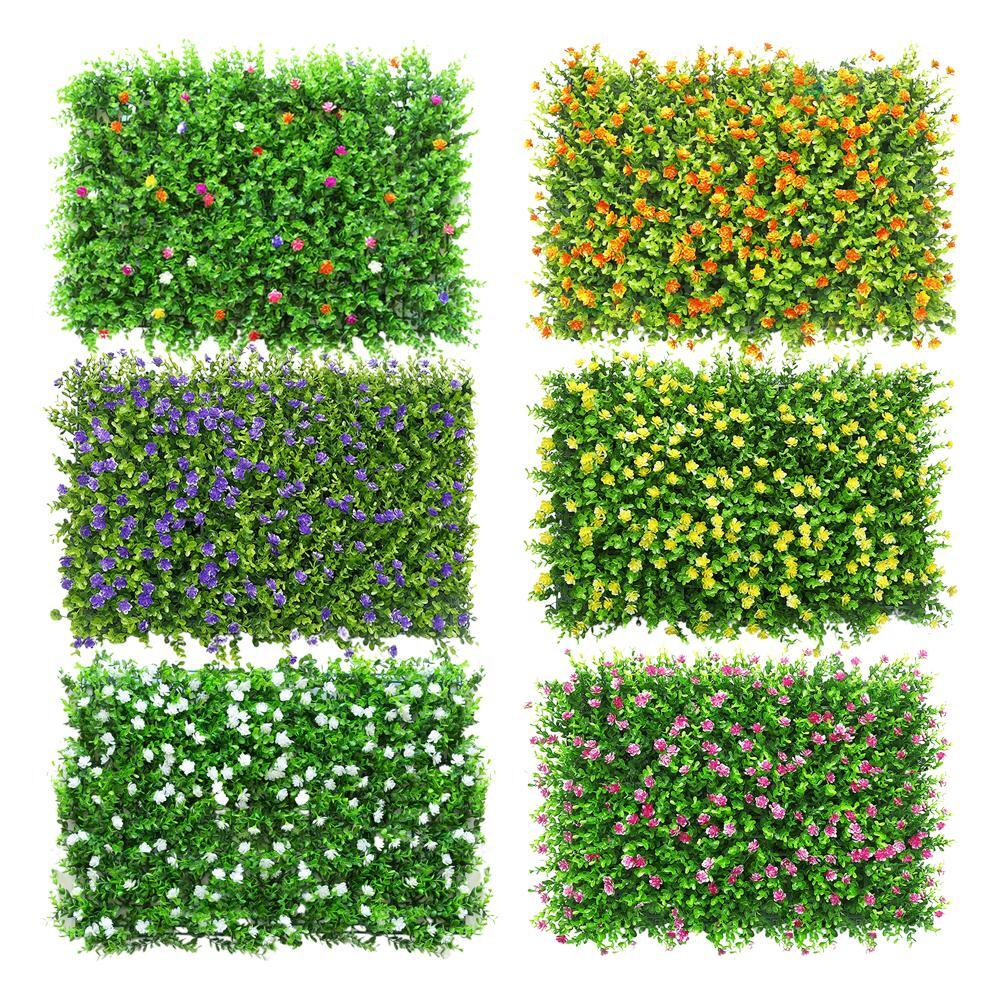 Cocosity Künstliches Gras Matte Gras Zaun Künstliche Hecken Zaun für Garten Hof Hinterhof Dekor