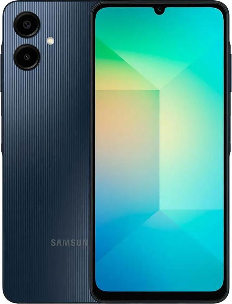 Samsung Galaxy A06, 17 cm (6.7"), 6 GB, 128 GB, 50 MP, Android 14, Čierna