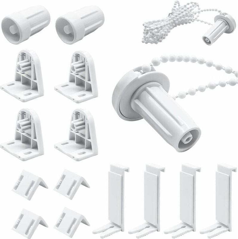 Elkuaie Sets 17-mm-Kunststoff-Rollo-Reparaturset, kein Bohren erforderlich, Weiß 20260703-Say-GMPC-22