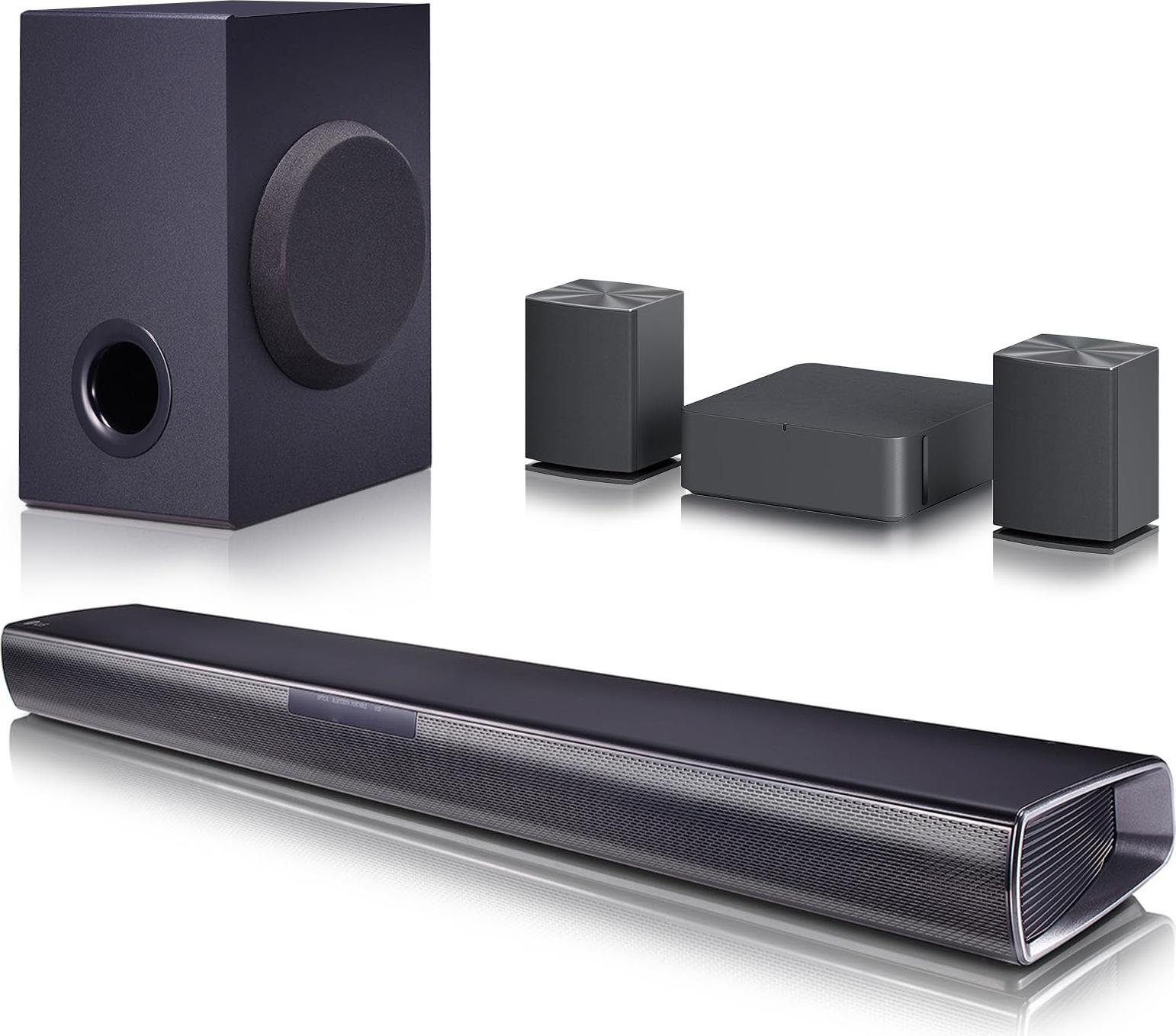 LG SQC4R, 4.1 Kanäle, 220 W, Dolby Digital, Bass, Bass Blast, Bass Blast+, 78 dB, 79 dB