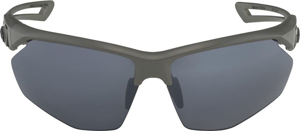 ALPINA Sports Alpina Nylos HR Halbrahmen Sportbrille, Rahmenfarbe:Weiss NEW-34583