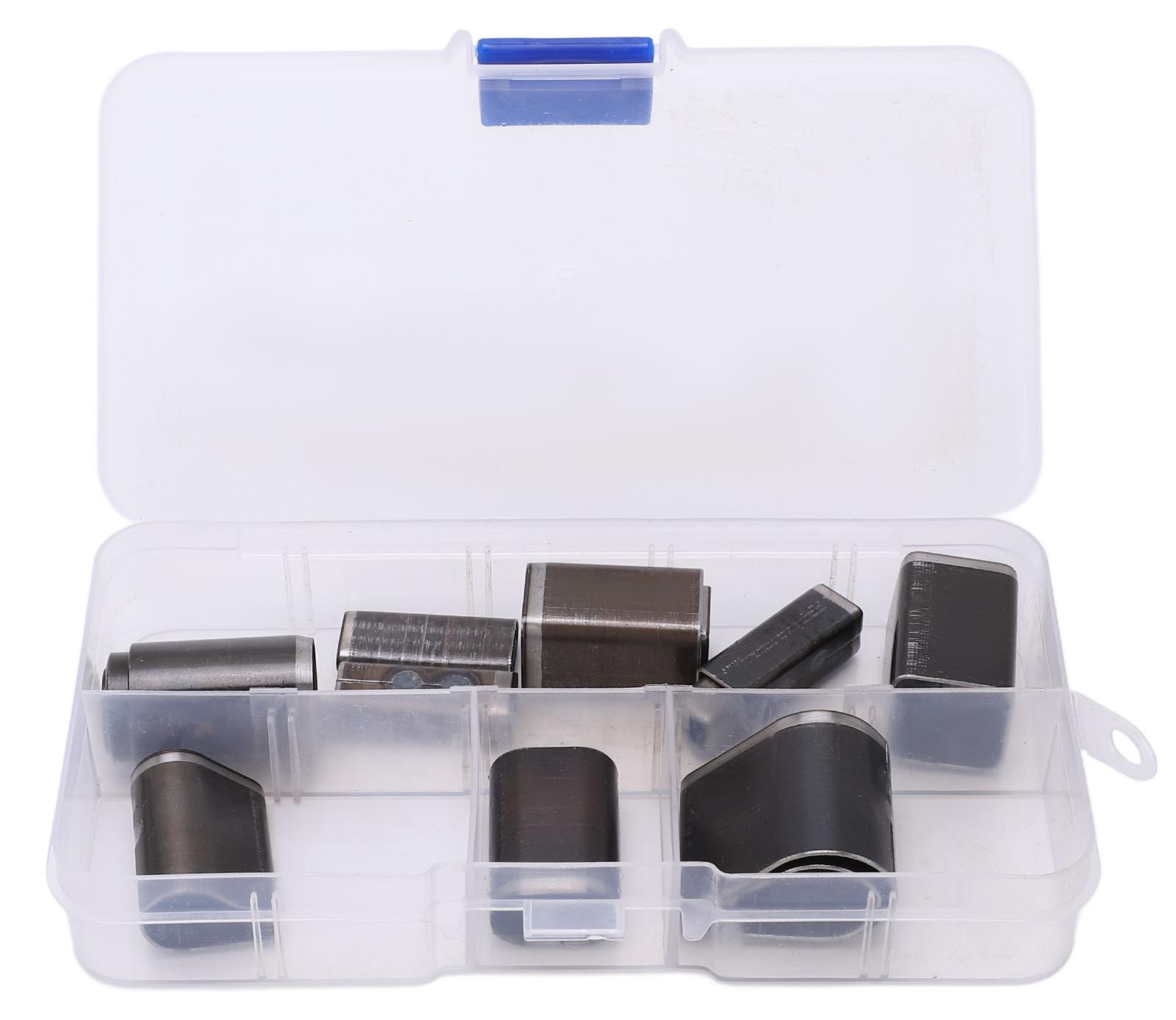 Gistuch 16-Form-Stil Ein-Loch-Hohlstanzer-Set Präzises Schneiden Oxidationsbeständiges Lederwerkzeug für Heimwerker