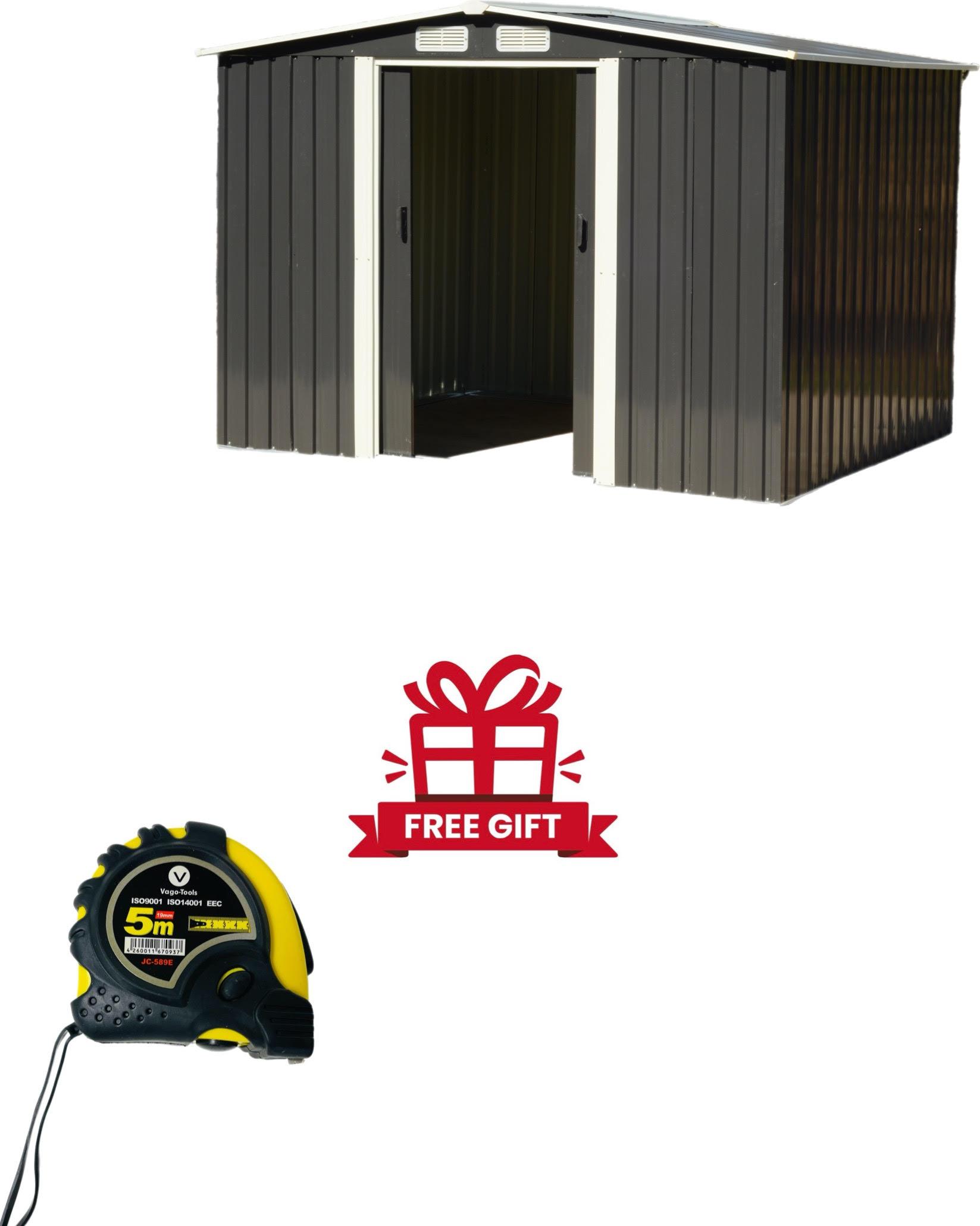 Záhradný prístrešok Záhradný prístrešok 205×257x192 + meracie pásmo zdarma 5m