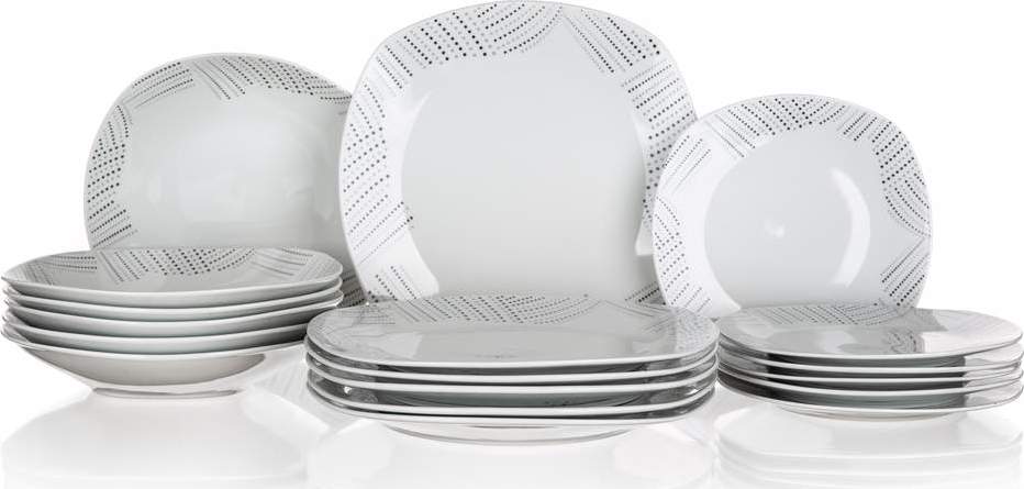 Banquet BANKETT-Set Platten Quadrat CHARME, 18 St.