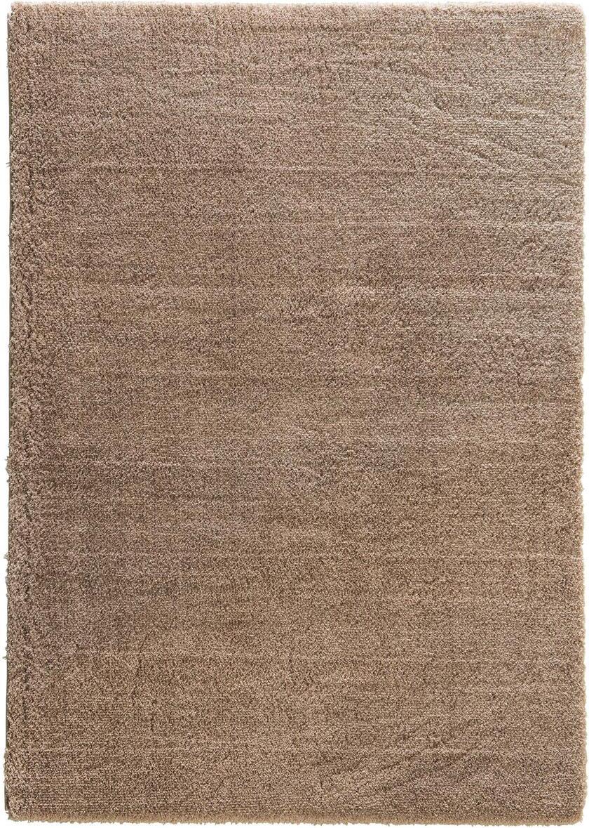 möbelando Teppich Flurteppich Esszimmerteppich Modern Salerno 133x190cm D.200 C.060 braun 650255