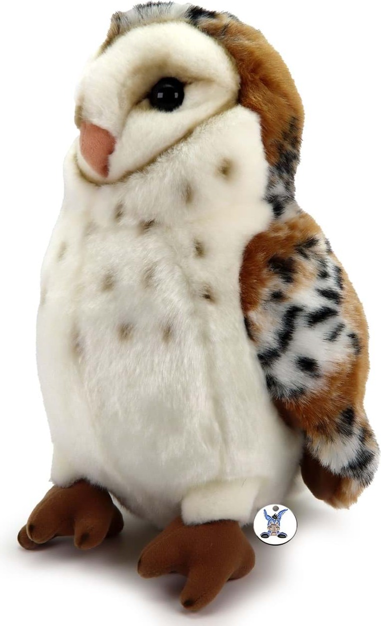 Kuscheltiere*biz Eule Kuscheltier Vogel Schleiereule PREMIUM Plüschtier SOREN KT531660