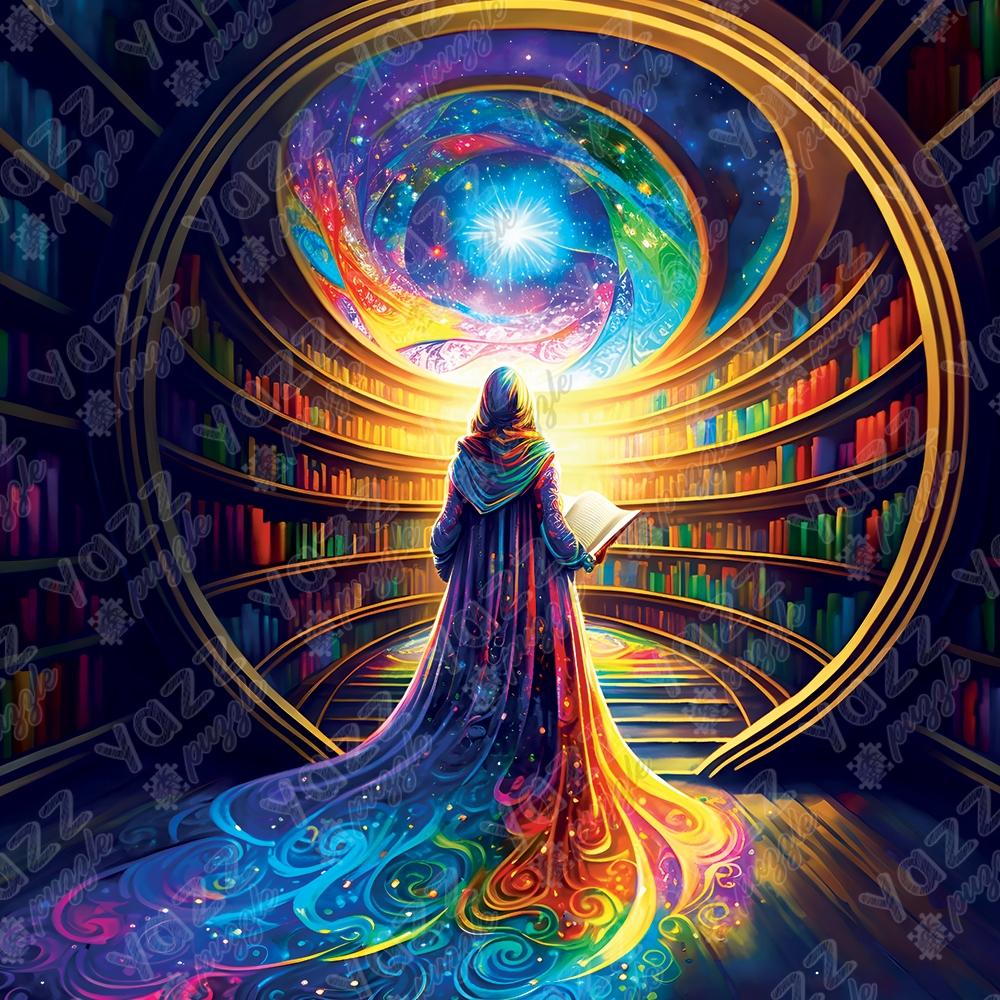 Yazz Puzzle Multiversal Library - 1023 Teile Legespiel 06806