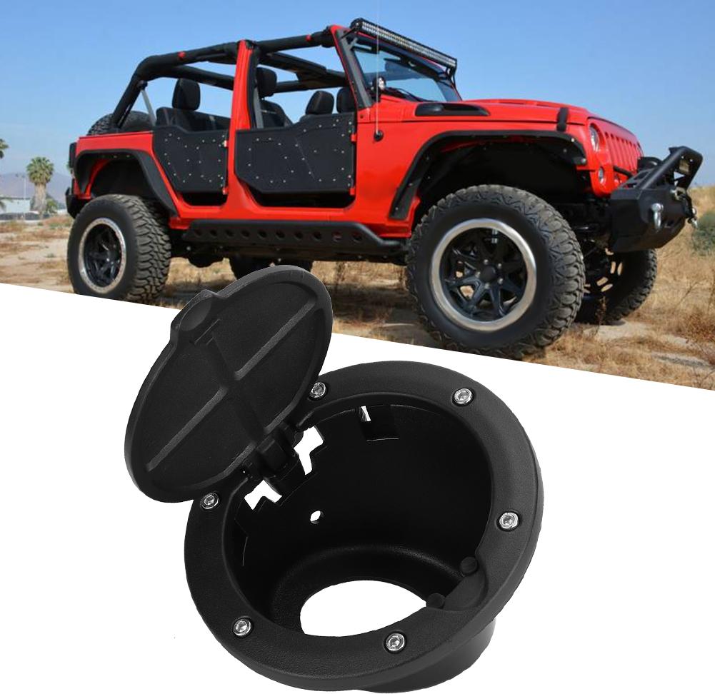 Gistuch Öltankdeckel, fünfzackiger Stern, Modifikationsteile, passend für Jeep Wrangler JK 2/4 Türen 2007–2017