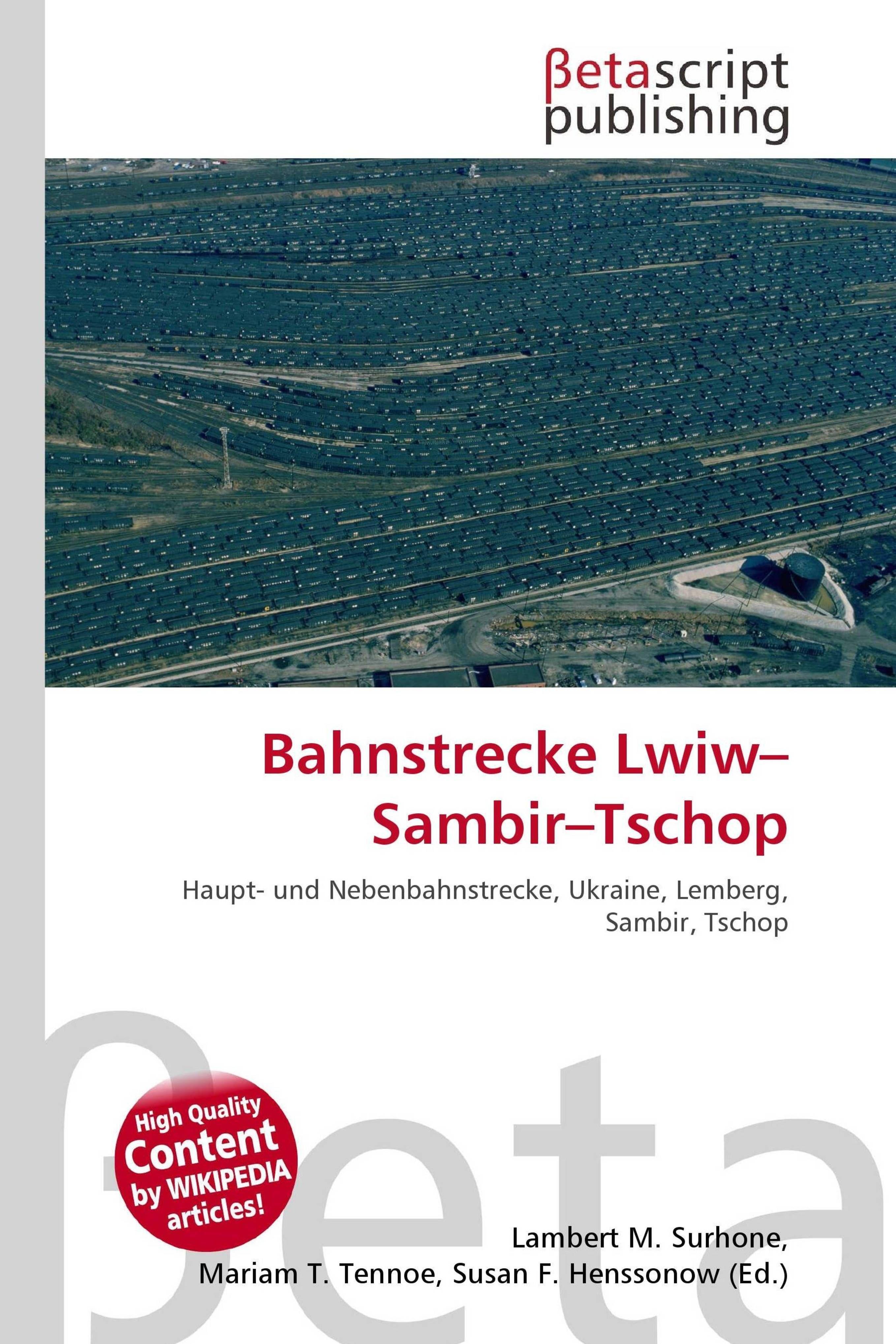 Sonstige Verlage Bahnstrecke Lwiw-Sambir-Tschop