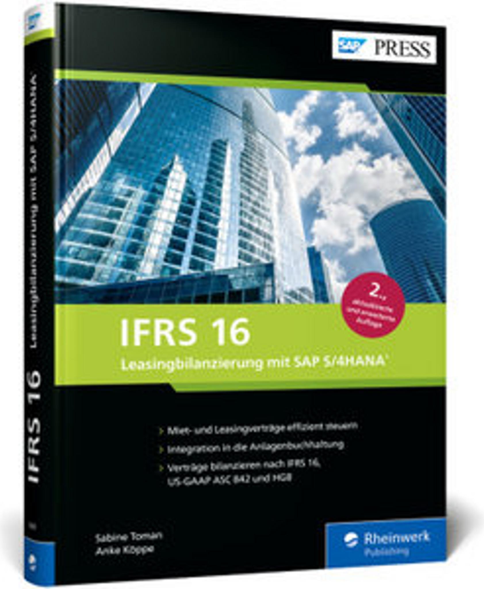 IFRS 16 - Leasingbilanzierung mit SAP S/4HANA 16639008_9783367106974