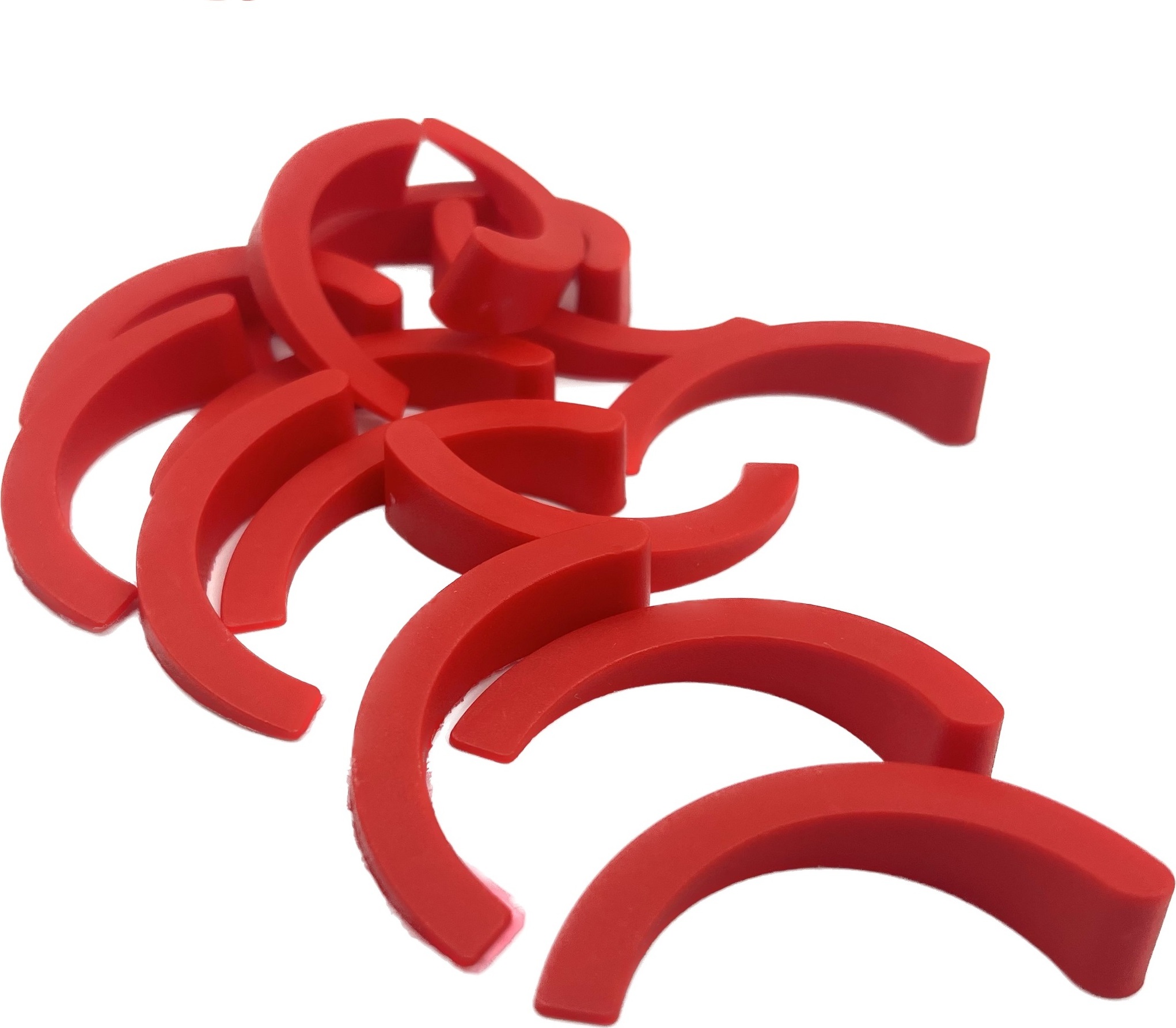 Rotthues Fliesen Sichelkeile 100 Stk. rot 1-13mm Fugenbreite Verlegesystem Nivelliersystem Fliesenkeile R-sichelkeile